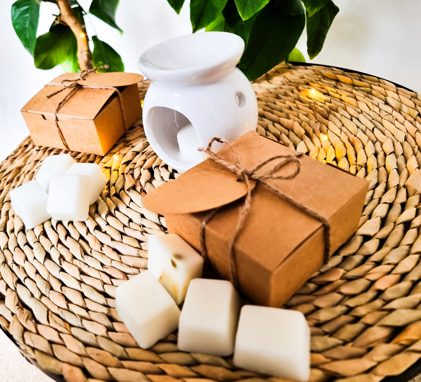 Blooming Delight: Wax Melt Bundle with Burner