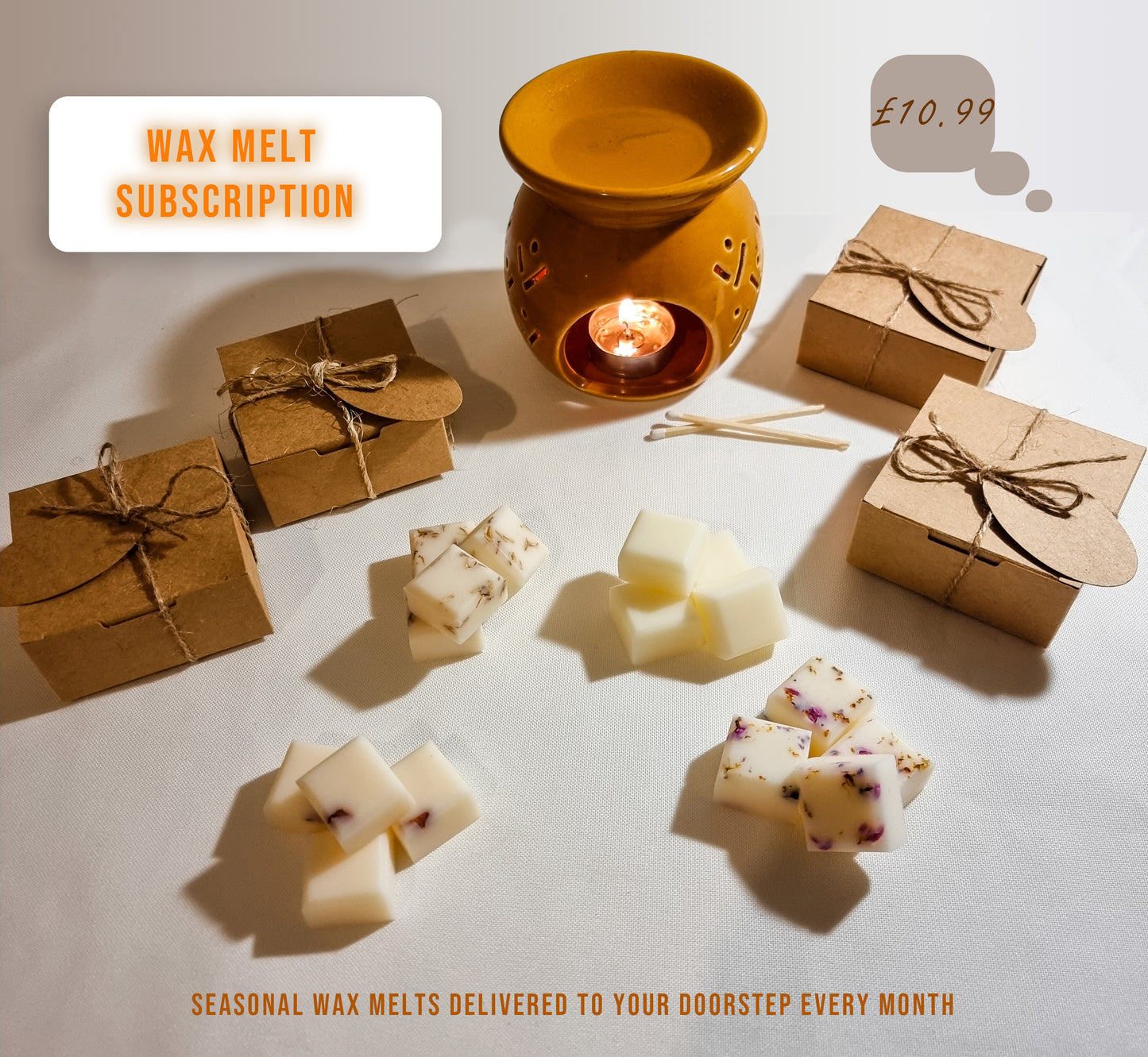 The Luxury Club Wax Melt Subscription Box - The Essentials